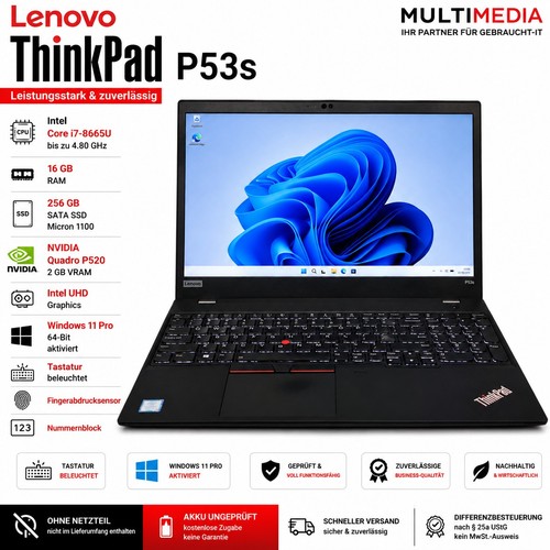 Lenovo thinkpad p53s 8665u - thinkpad,