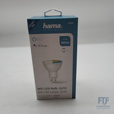 Hama WLAN Lampe mit Lampenfassung GU10 (Smart Lampe funktioniert ohne... 176582
