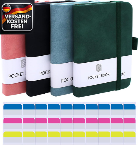 Mini notizbuch mit - a7,