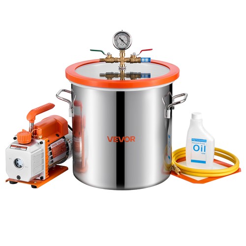 Vevor vakuumpumpe mit 9l - vakuumpumpe, 18,9l