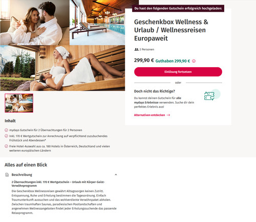 Mydays geschenkbox 2 - mydays,