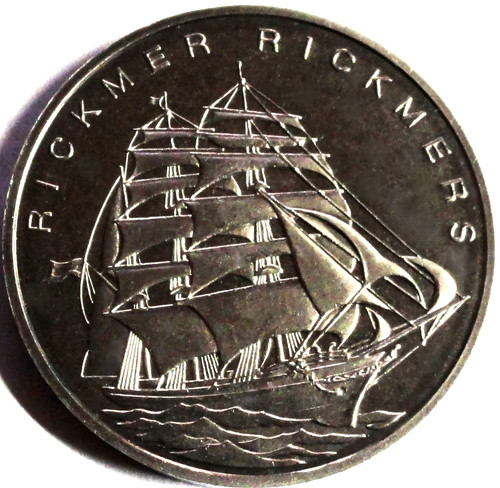 Medaille hamburg 1985 - medaille,