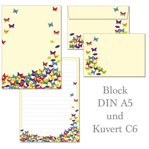 Schmetterlinge bunt