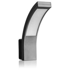 LED Außenleuchte Wand Leuchte anthrazit 5800K 15W 1100lm Lampe Außen SEBSON