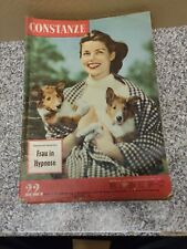 constanze zeitschrift Nr. 22 Oktober 1954