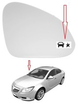 Außenspiegel Spiegelglas OPEL INSIGNIA A 2008-2016 Rechts Assistent Toter Winkel