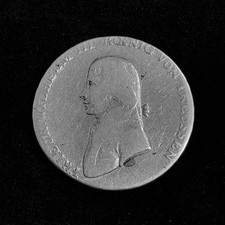 1 Taler Preussen 1801 König Friedrich Wilhelm III Silber s (TH. 242)