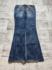 Miss damen jeans mit strass - me,