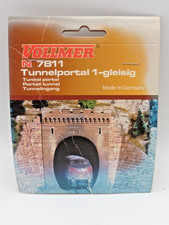 Spur N    Vollmer  7811  /  Tunnelportal 1 - gleisig   /  neu - ungeöffnet