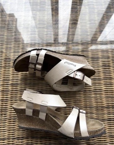Women birkenstock heels - birkenstock, beige