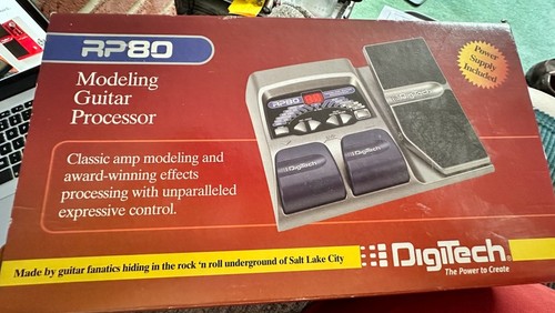 Digitech rp80 modeling - digitech,