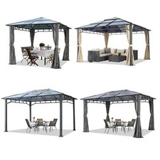 Gartenpavillon 3x3 3x4 4x4 m