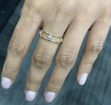 Ausgefallener Damenring 9 kt