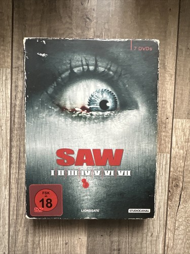 Saw dvd box komplett - 1, 7