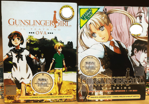 Anime gunslinger girl - anime,