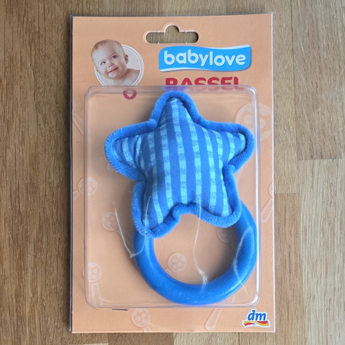 Babylove baby rassel - babylove,