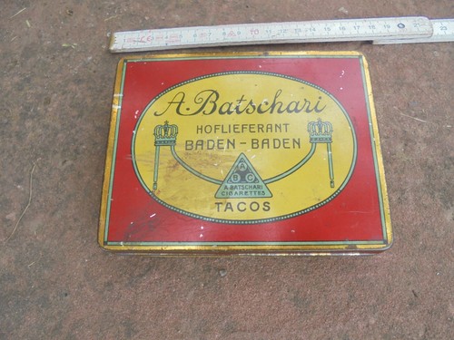 Alte selten blechdose - alte,