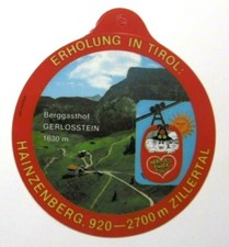 Souvenir-Aufkleber Hainzenberg