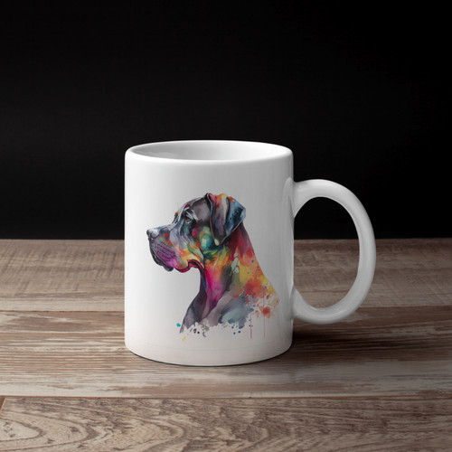 Kaffeetasse deutsche dogge - deutsche,