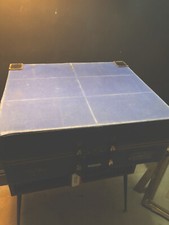 Vintage Herkert & Meisel Kofferraum Co. Reisender Verkäufer Koffer Endicott New York