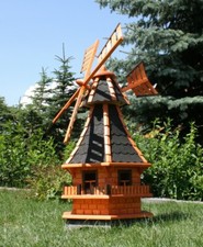 1,30 m große Windmühle für