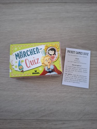 Pocket games quiz - pocket, mÄrchen