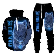 Männer trainingsanzug wolf - männer,