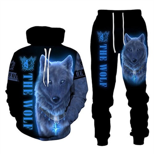 Männer trainingsanzug wolf - männer,