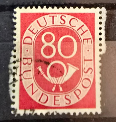 Brd posthorn - posthorn, 80