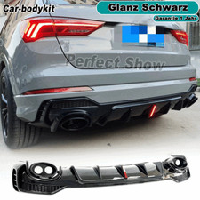 Gloss Black Rear Diffuser