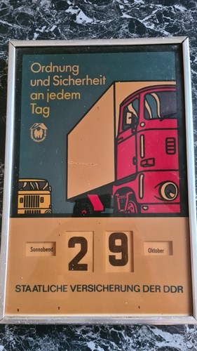 Drehkalender ddr dauerkalender - ddr,
