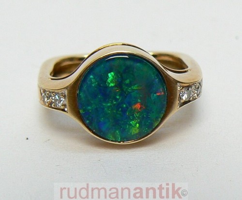Ring gold 585 mit opal - mit,
