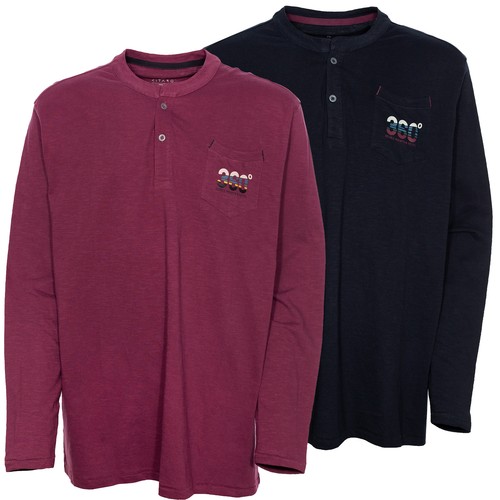 Kitaro shirt henley - t,