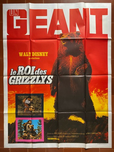 Plakat der könig - der, grizzlys