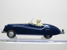 074W - Wiking 1:87 20 - Jaguar Sport blau mit Figur - top
