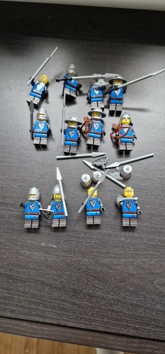 Lego 12x black falcons - 12x, ritter
