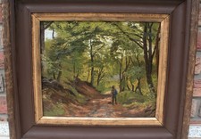 Top Gemälde Waldinneres um