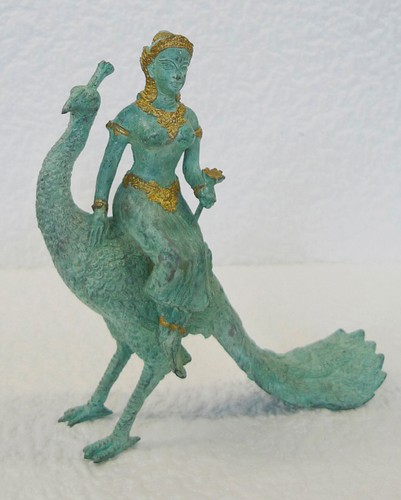 Thai bronze figur - thai-bronze-figur, ‚göttin