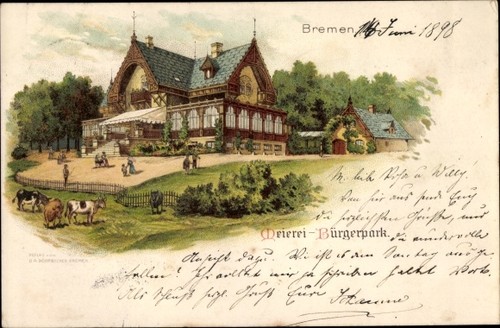 Litho hansestadt bremen - litho,