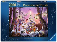 Ravensburger Puzzle 12001417 Weihnachten im Wald - 2000 Teile 17+