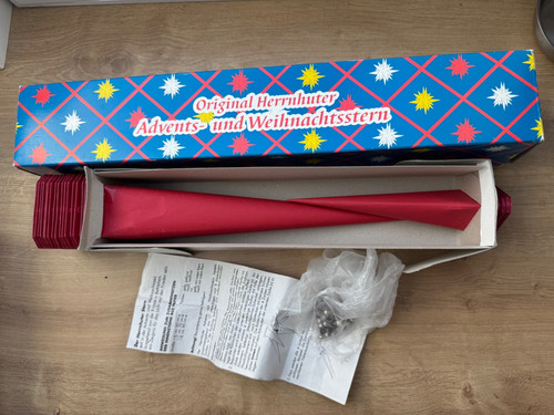 Herrnhuter stern rot ø - 8,