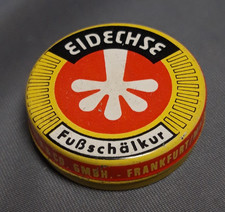 altes Blechdöschen EIDECHSE