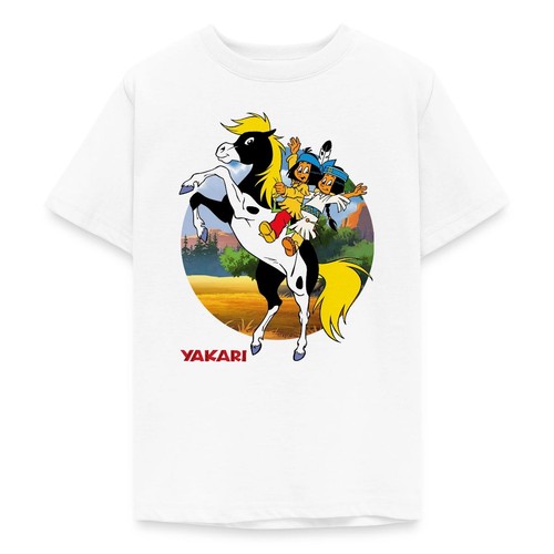 Yakari und regenbogen auf - yakari,