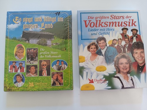 Kassetten box volksmusik - box, 2x