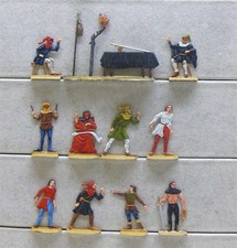 11 Zinnfiguren Gericht Henker