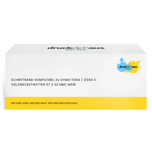 Schriftband kompatibel dymo - schriftband, zu