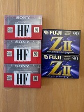 Leerkassetten Sony HfF90 und