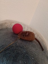 Niedliches Katzenspielzeug Maus & Ball