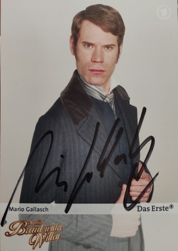 Mario gallasch autogramm - mario,