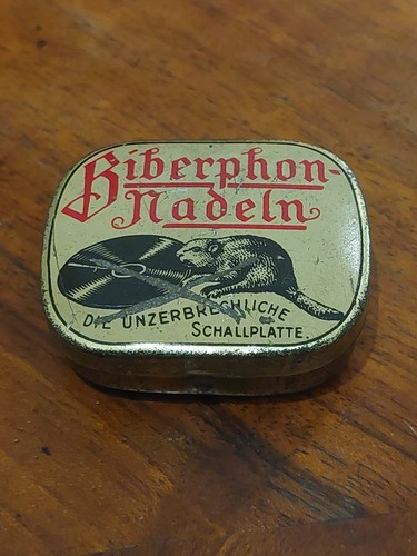 Grammophon nadeldose biberphon - grammophon,